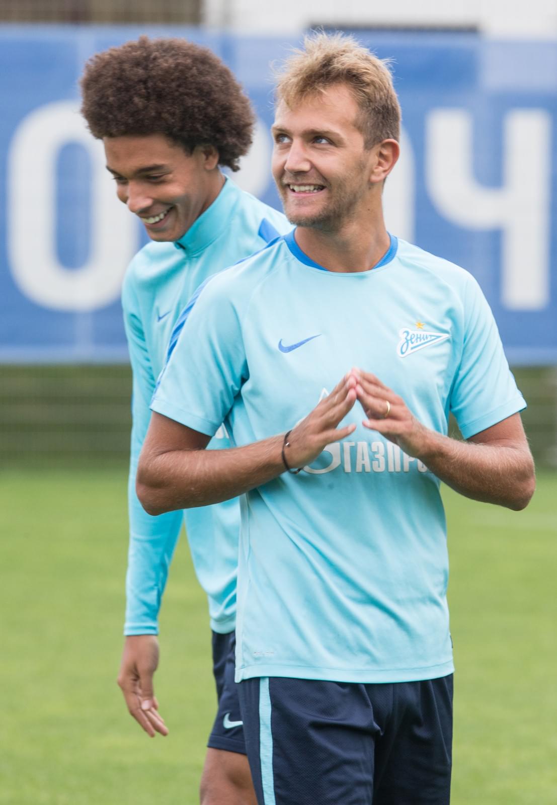 Открытая тренировка «Зенита», перед матчем с «Тереком»
