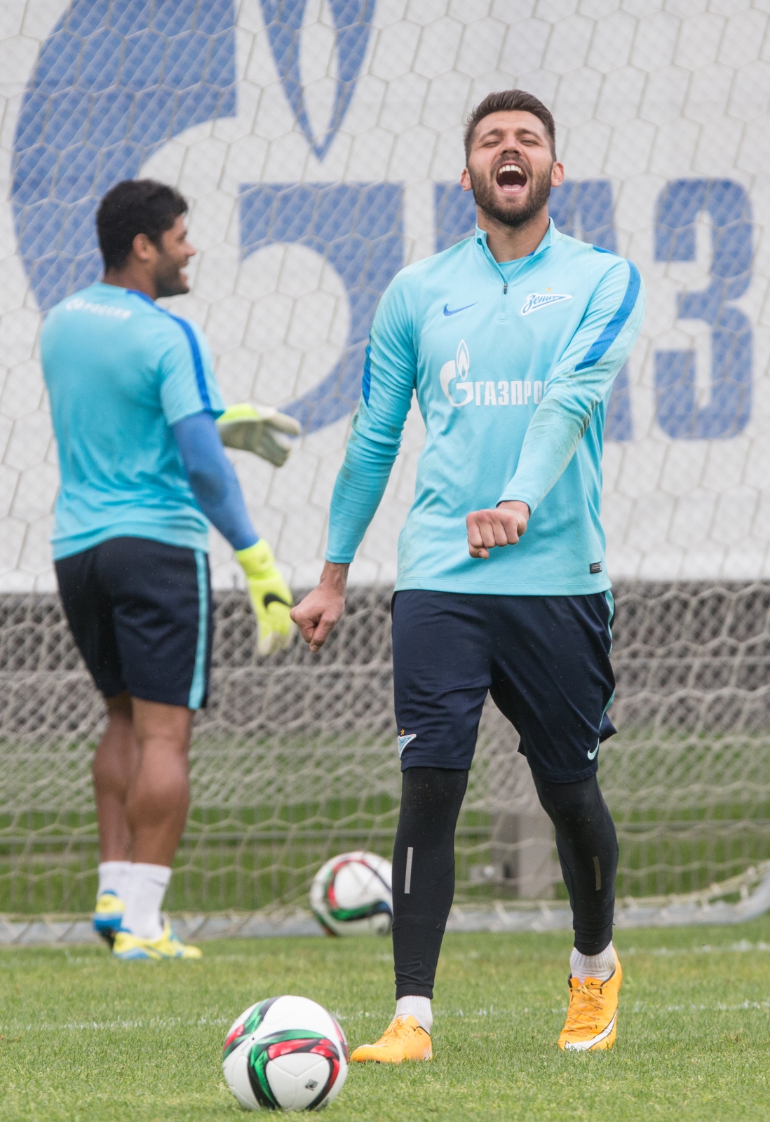 Открытая тренировка «Зенита», перед матчем с «Тереком»