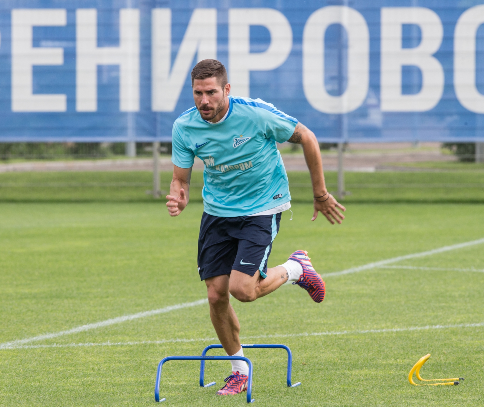 Открытая тренировка «Зенита», перед матчем с «Тереком»