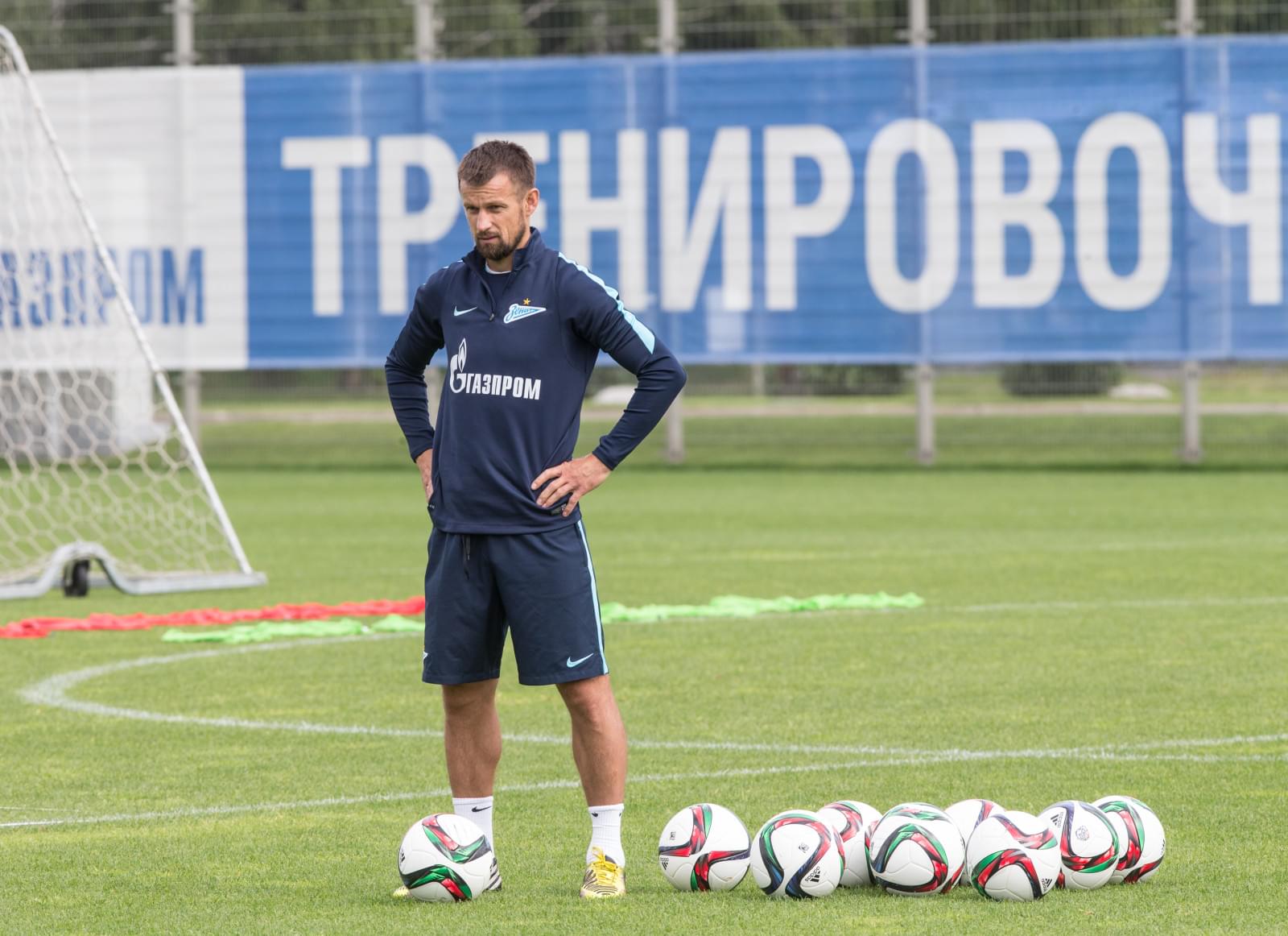 Открытая тренировка «Зенита», перед матчем с «Тереком»