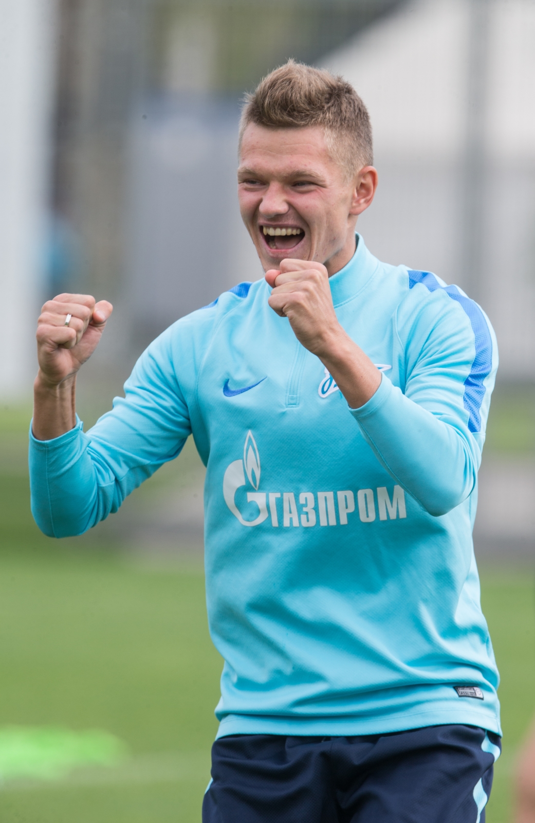 Открытая тренировка «Зенита», перед матчем с «Тереком»