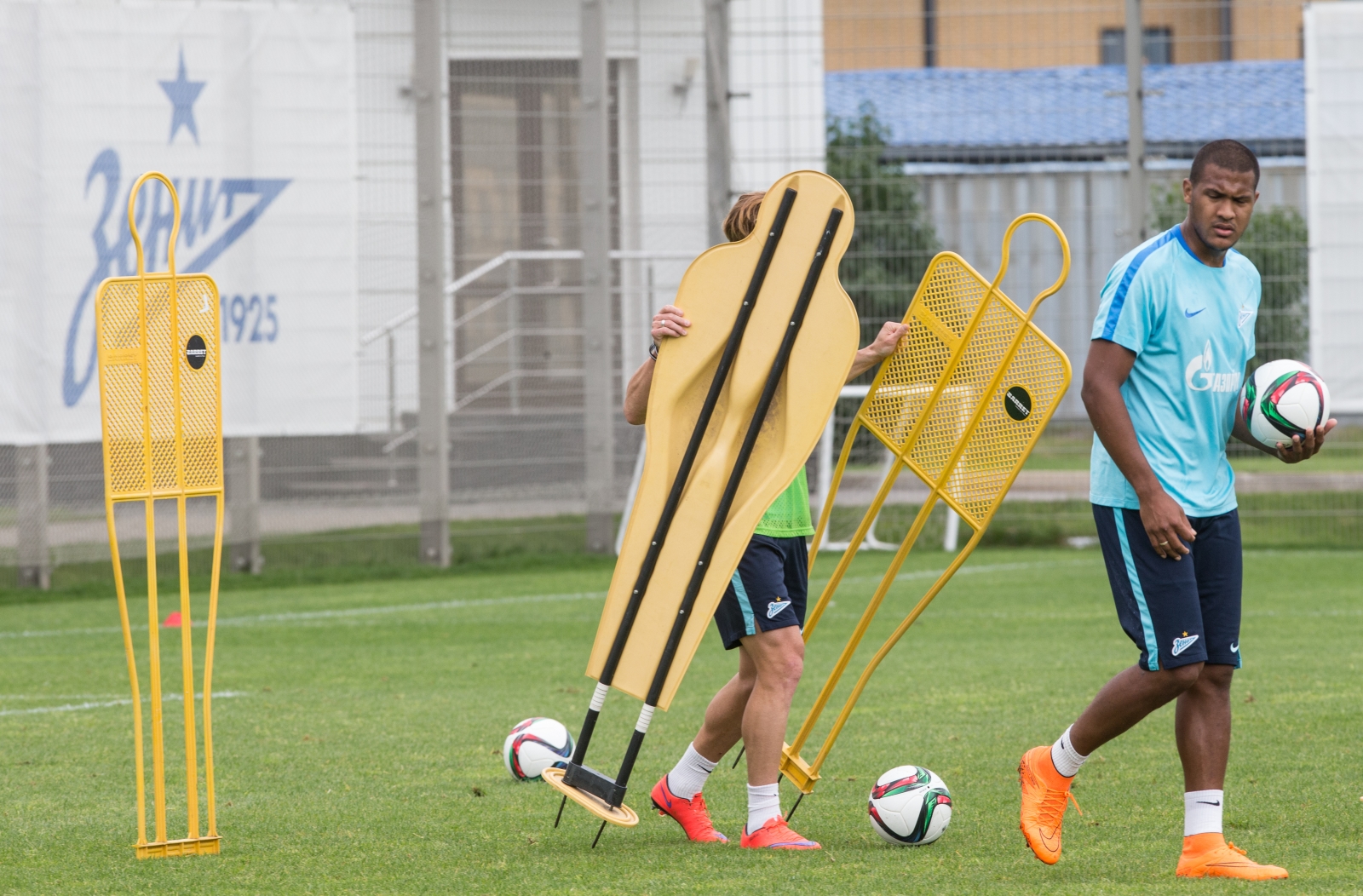 Открытая тренировка «Зенита», перед матчем с «Тереком»