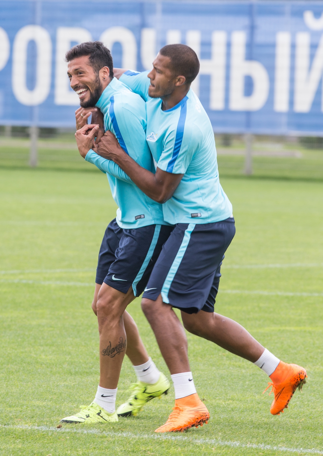 Открытая тренировка «Зенита», перед матчем с «Тереком»