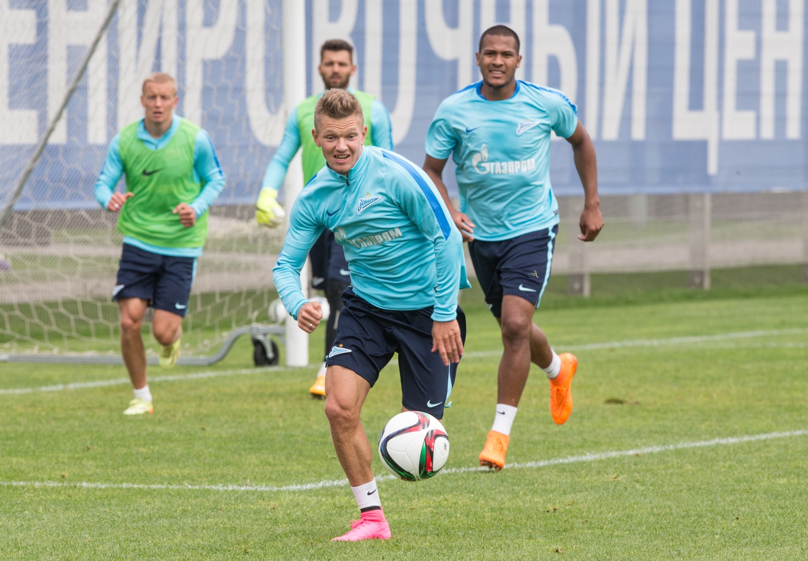 Открытая тренировка «Зенита», перед матчем с «Тереком»