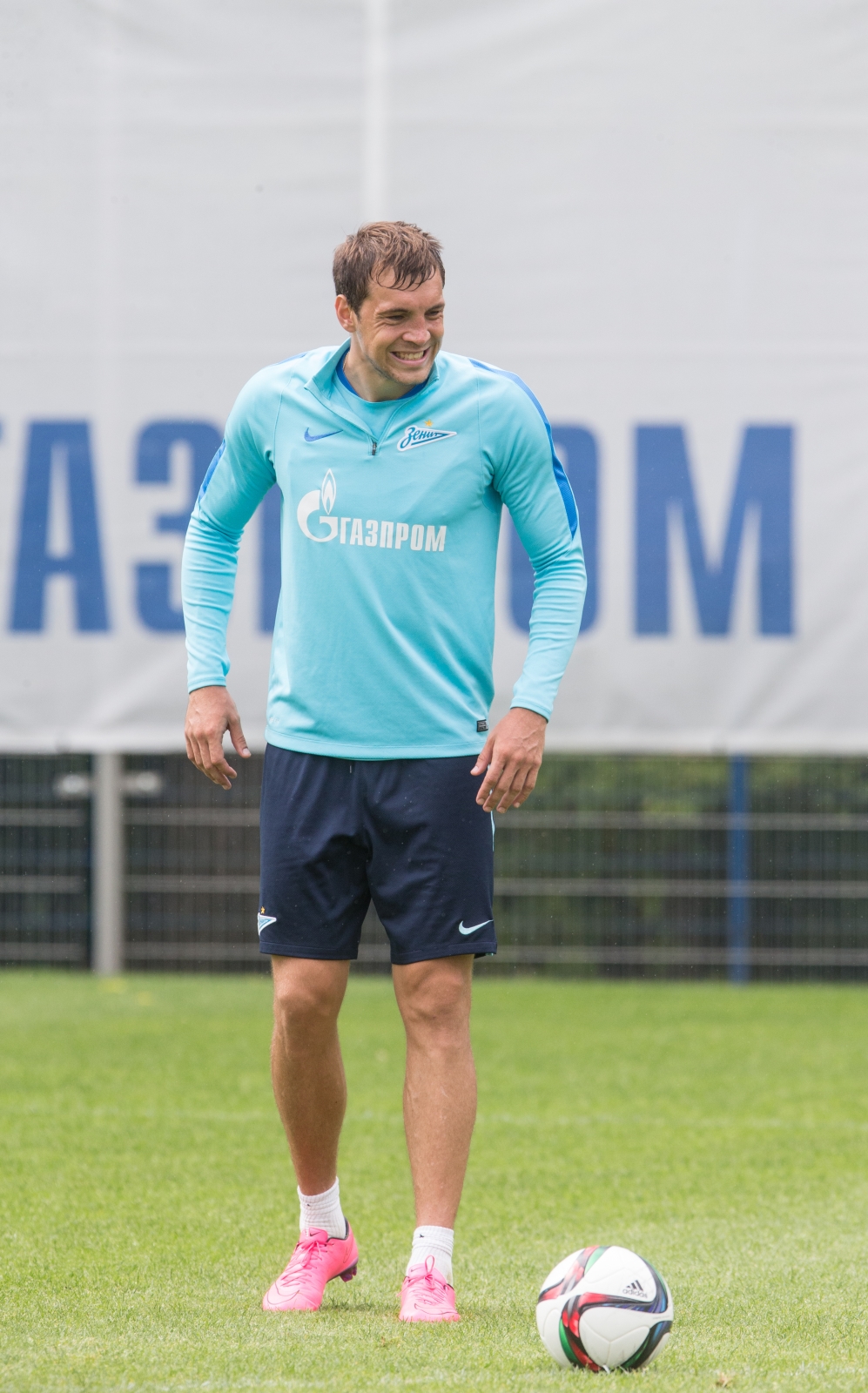 Открытая тренировка «Зенита», перед матчем с «Тереком»