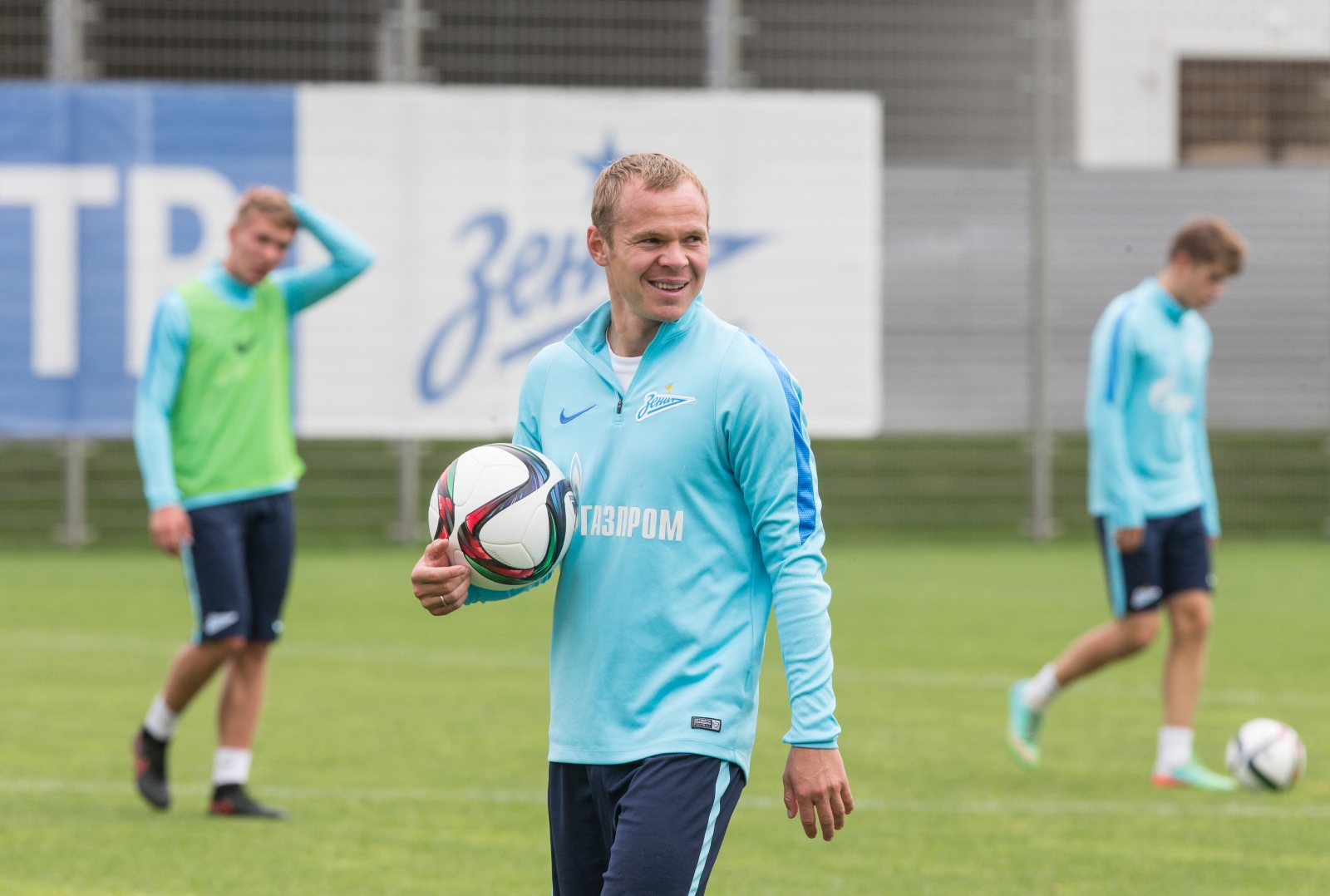 Открытая тренировка «Зенита», перед матчем с «Тереком»