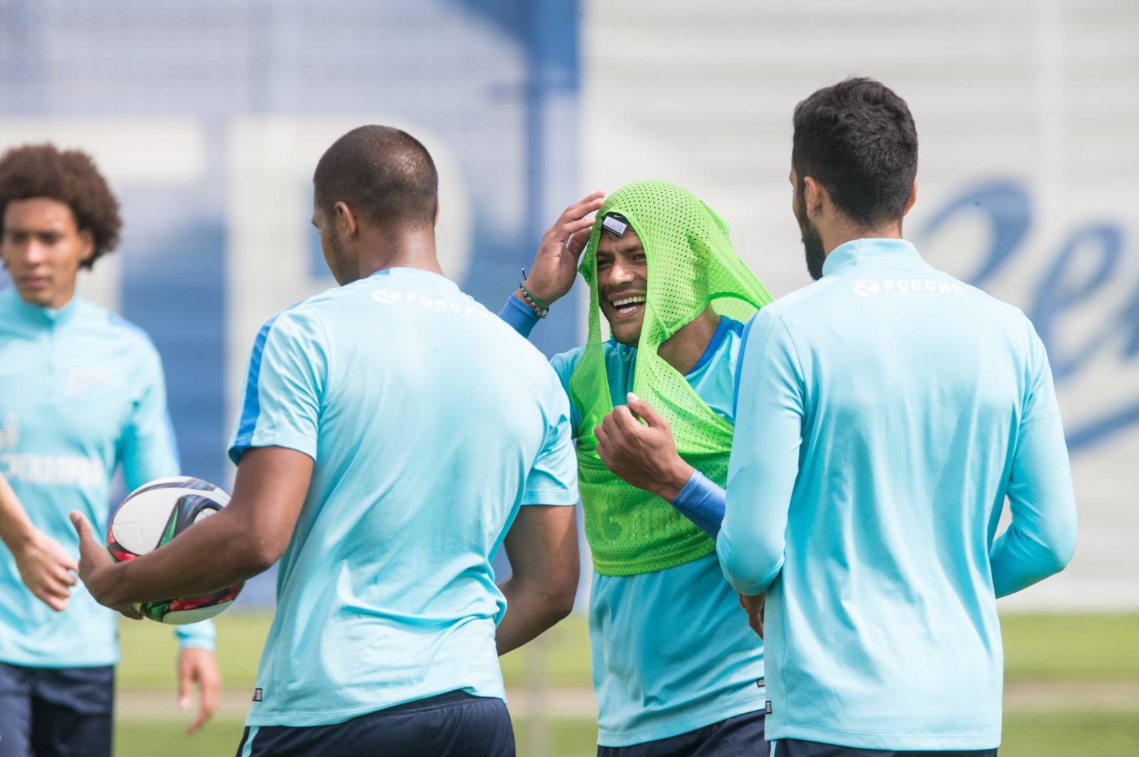 Открытая тренировка «Зенита», перед матчем с «Тереком»