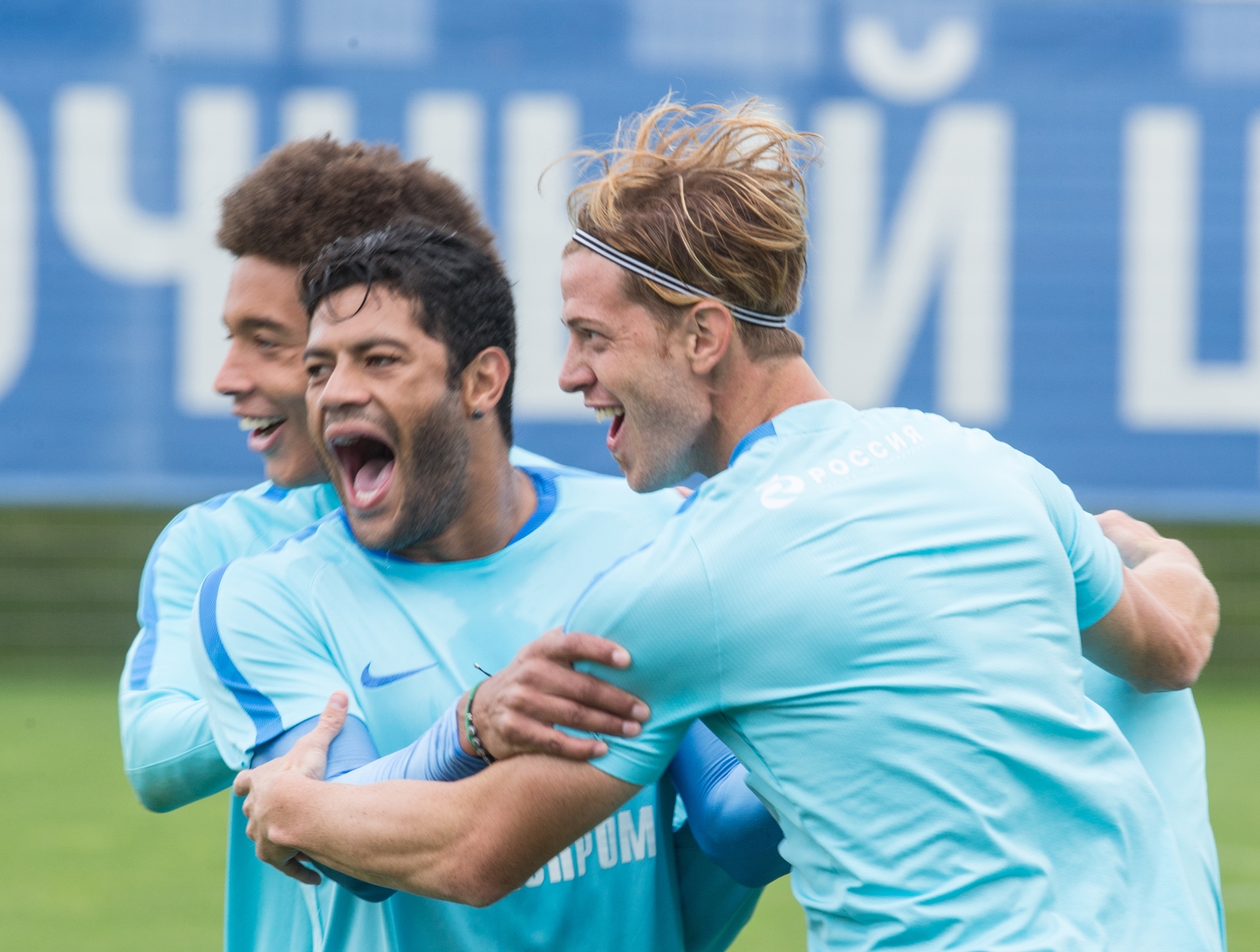 Открытая тренировка «Зенита», перед матчем с «Тереком»