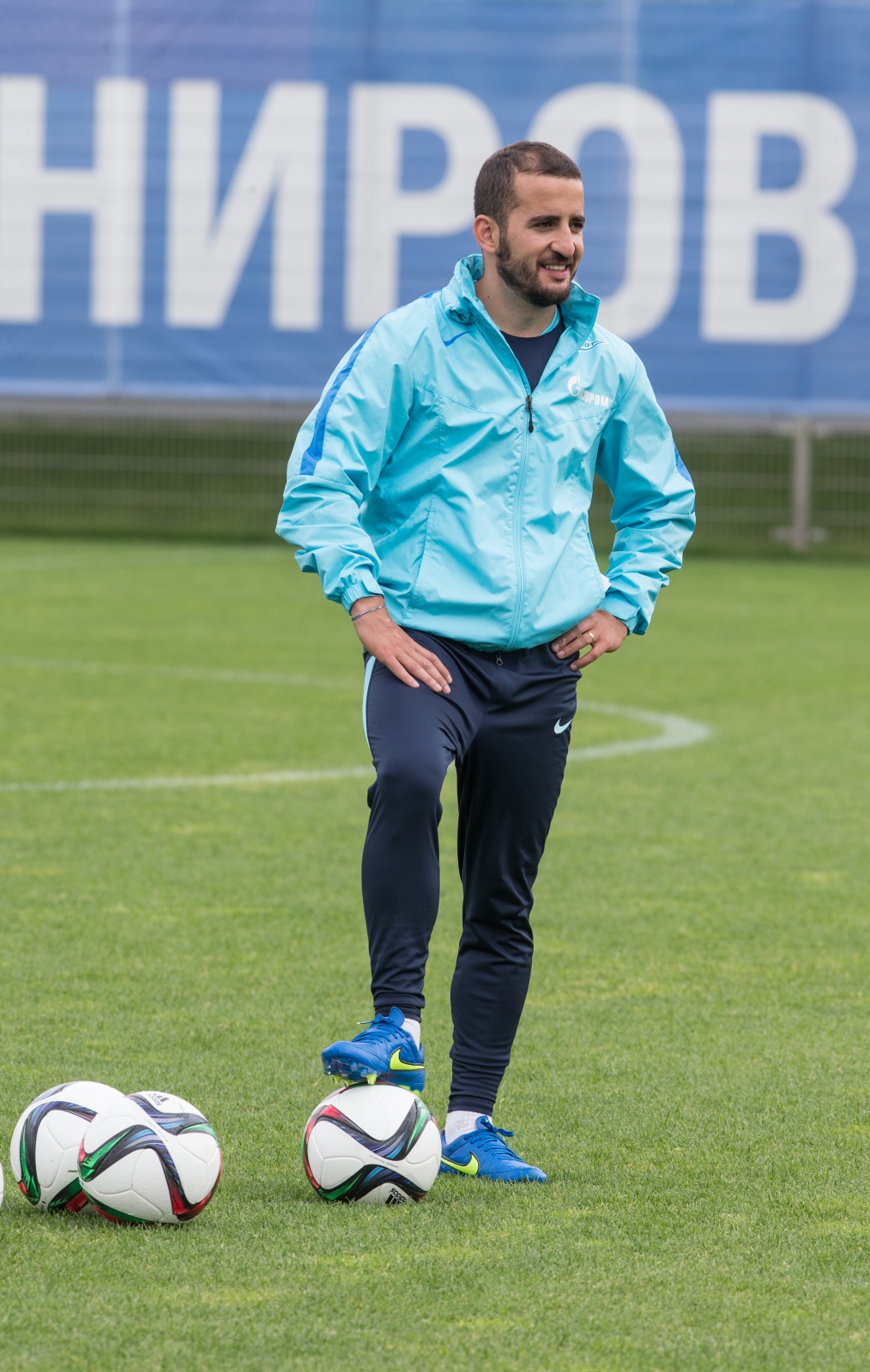 Открытая тренировка «Зенита», перед матчем с «Тереком»