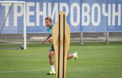 Открытая тренировка «Зенита», перед матчем с «Тереком»