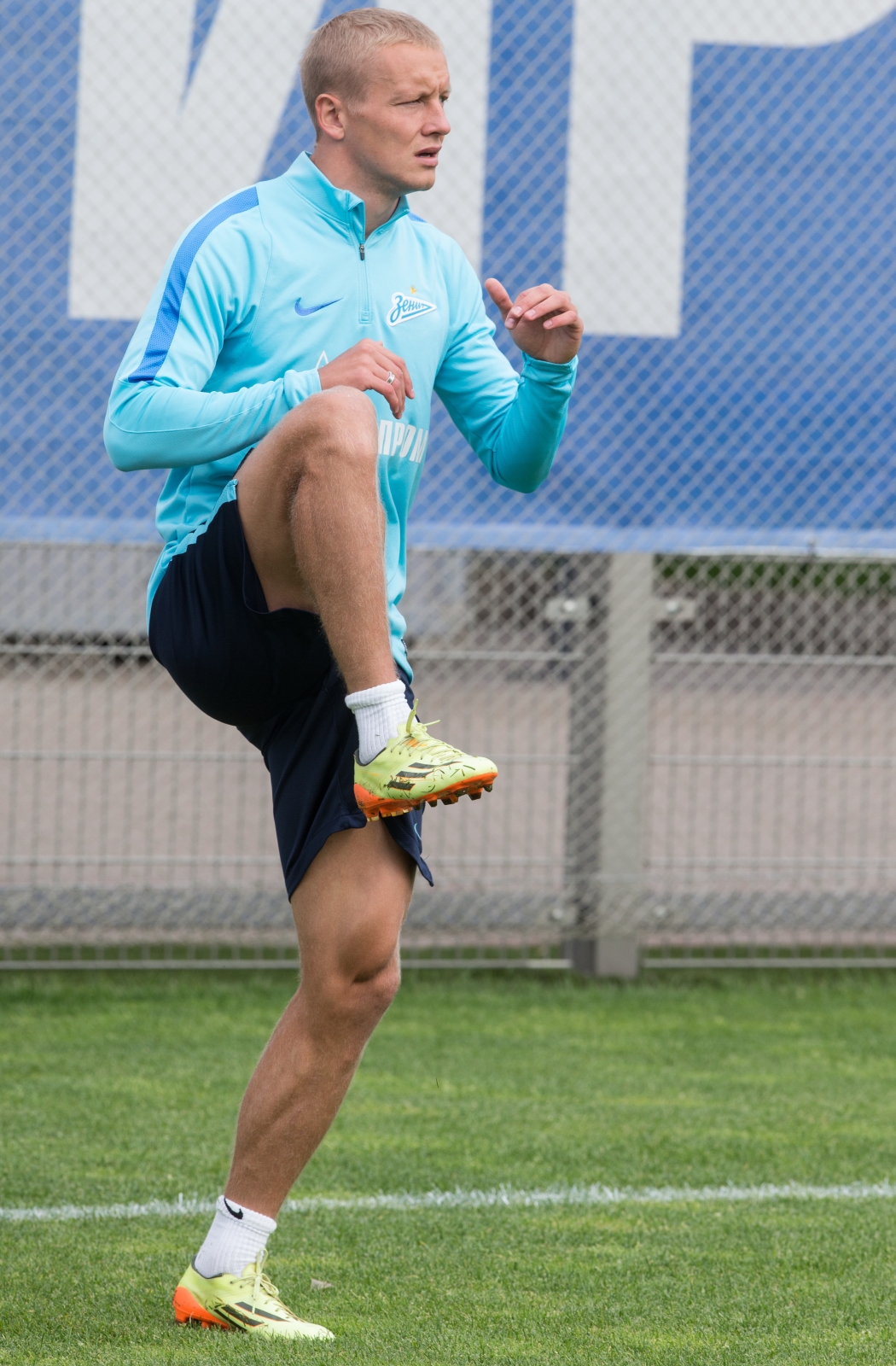 Открытая тренировка «Зенита», перед матчем с «Тереком»