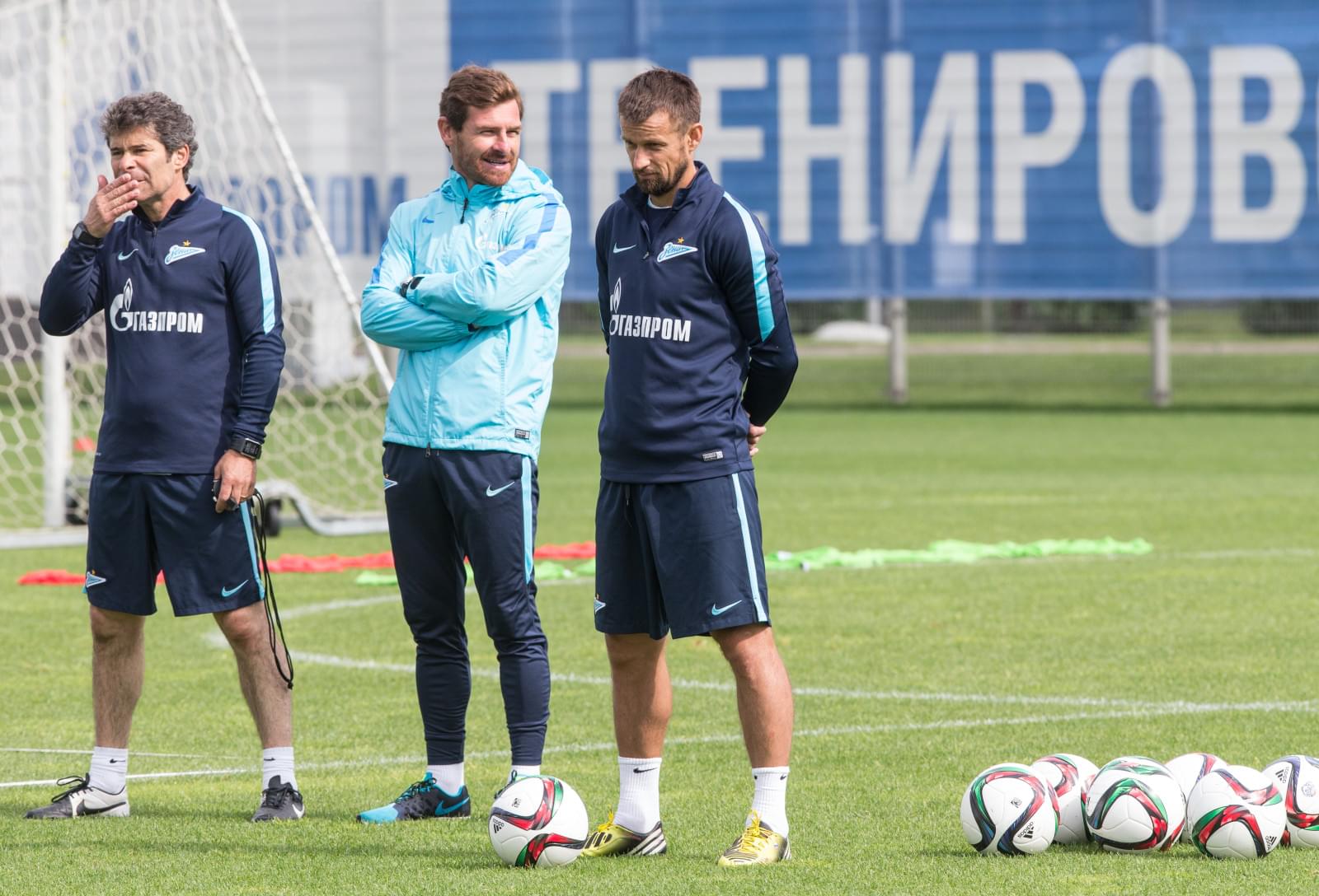 Открытая тренировка «Зенита», перед матчем с «Тереком»