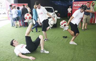 Фестиваль футбола: «Зенит» и Nissan в Уфе