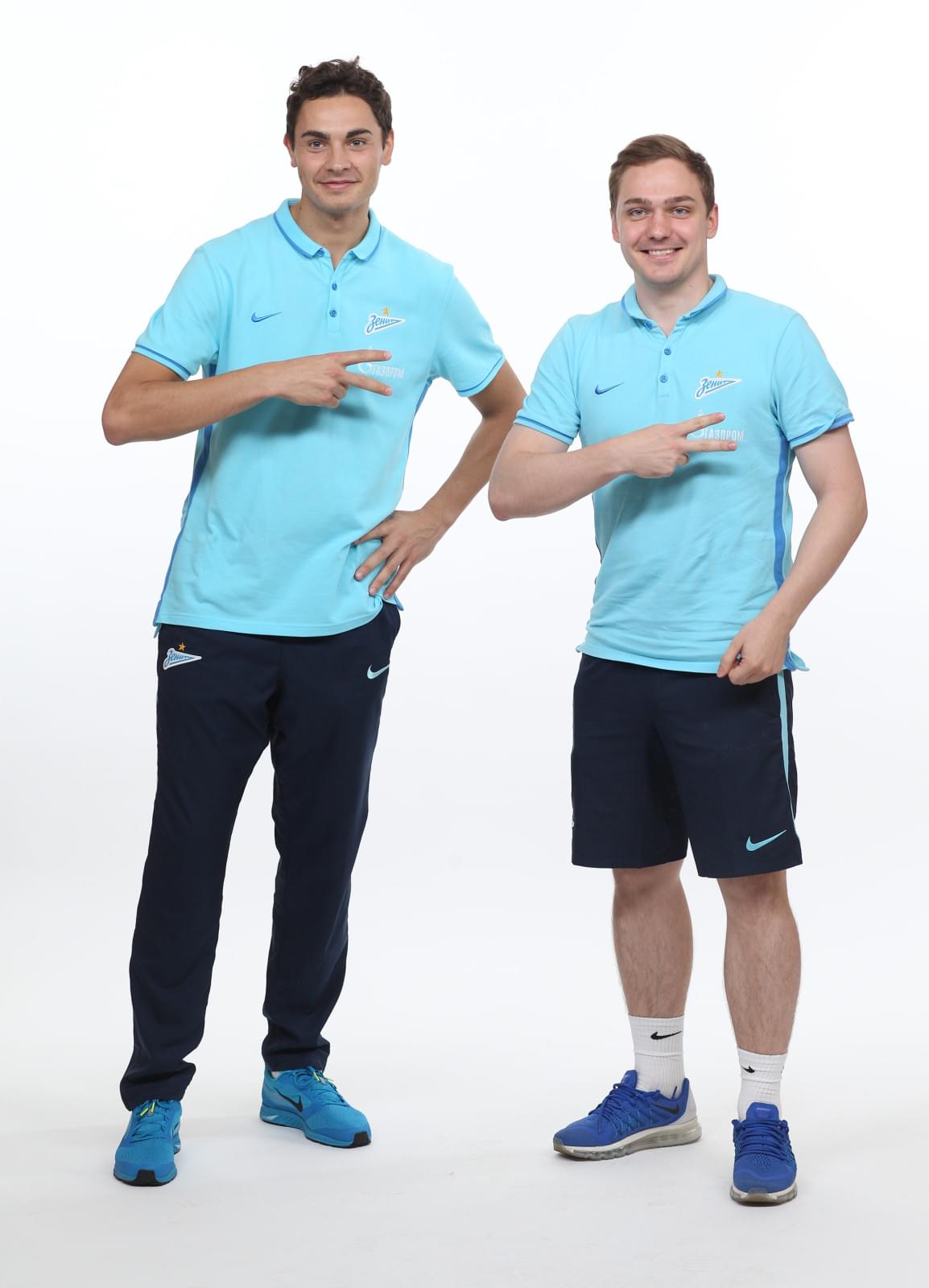 Фотосессия футболистов и тренеров основного состава ФК «Зенит» сезона 2015/2016