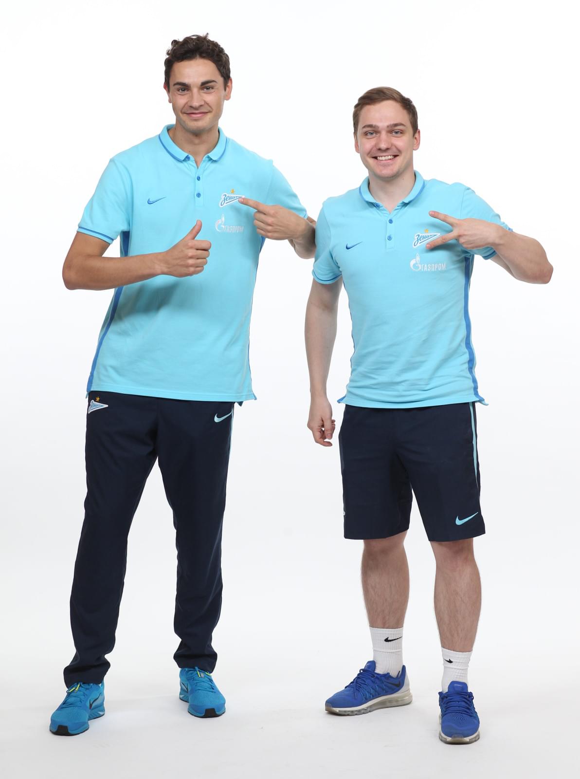 Фотосессия футболистов и тренеров основного состава ФК «Зенит» сезона 2015/2016