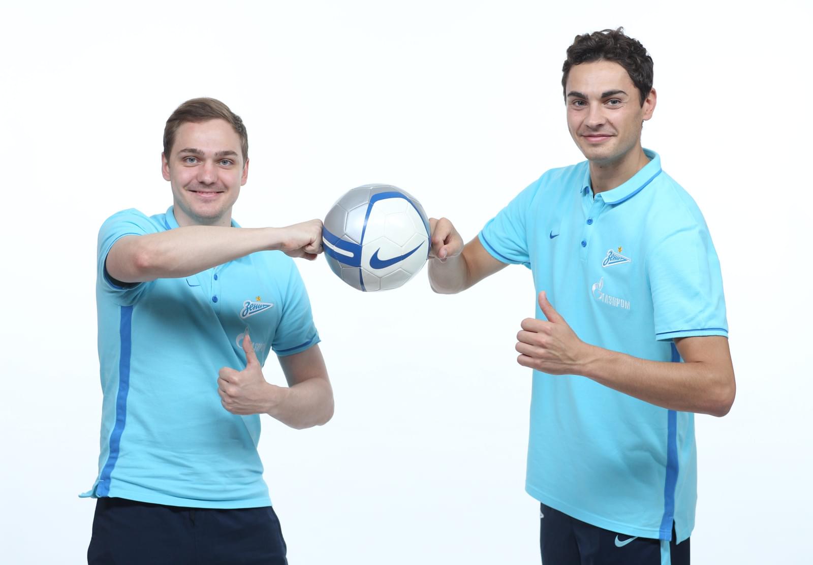 Фотосессия футболистов и тренеров основного состава ФК «Зенит» сезона 2015/2016