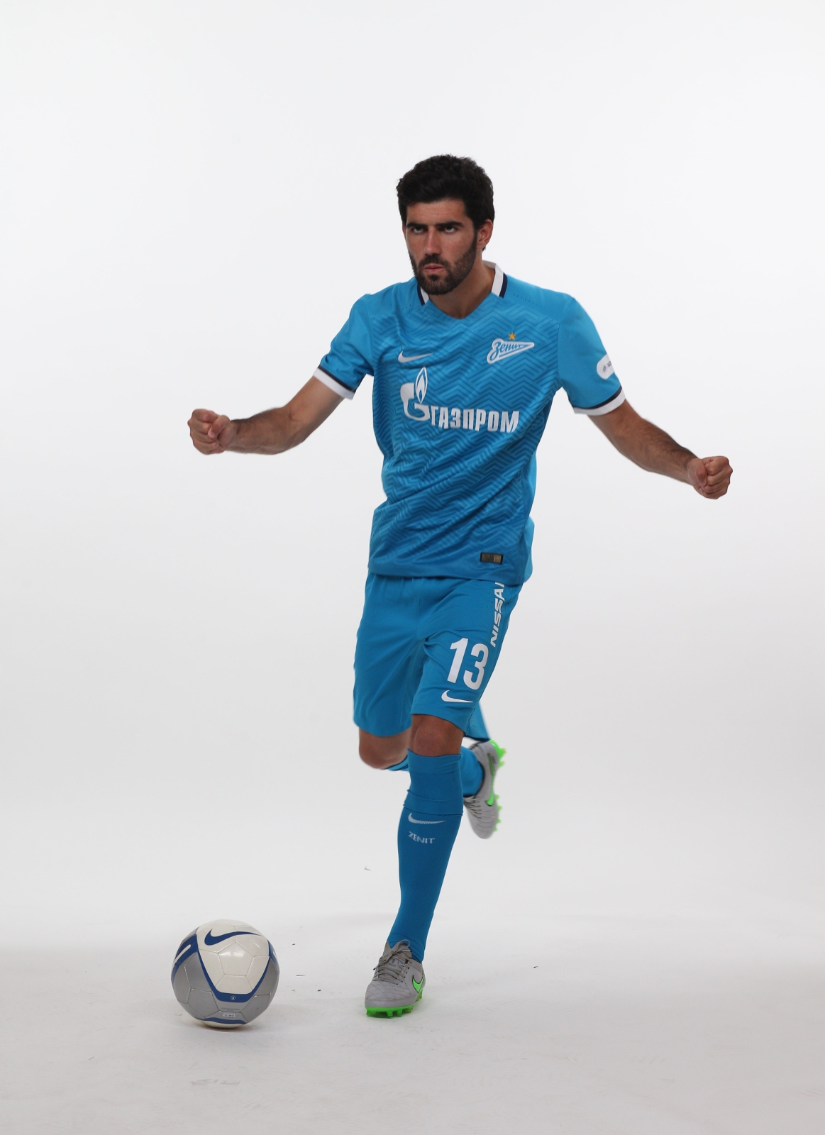 Фотосессия футболистов и тренеров основного состава ФК «Зенит» сезона 2015/2016