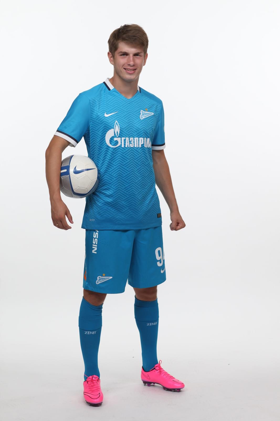 Фотосессия футболистов и тренеров основного состава ФК «Зенит» сезона 2015/2016