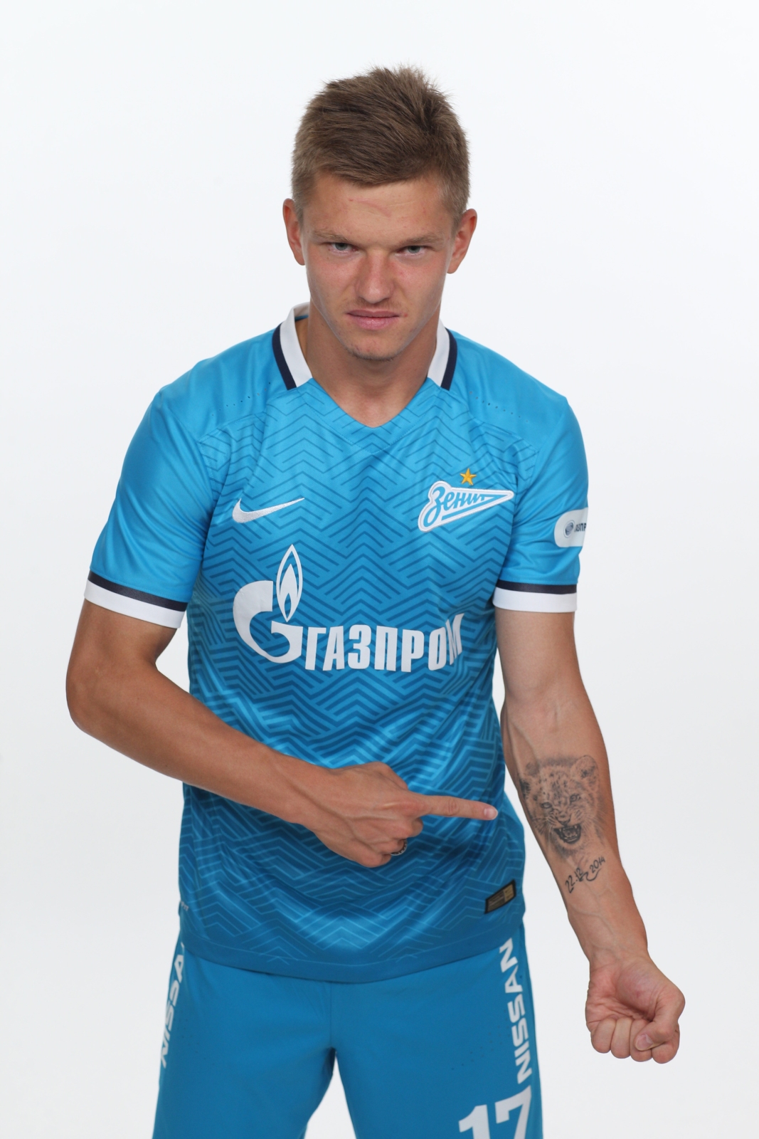 Фотосессия футболистов и тренеров основного состава ФК «Зенит» сезона 2015/2016