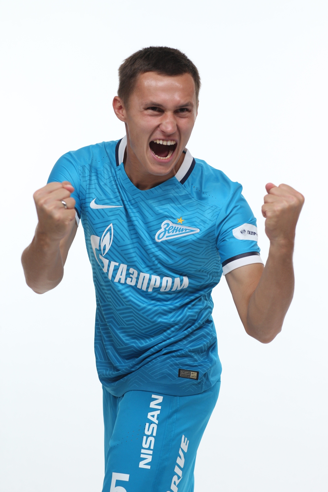 Фотосессия футболистов и тренеров основного состава ФК «Зенит» сезона 2015/2016