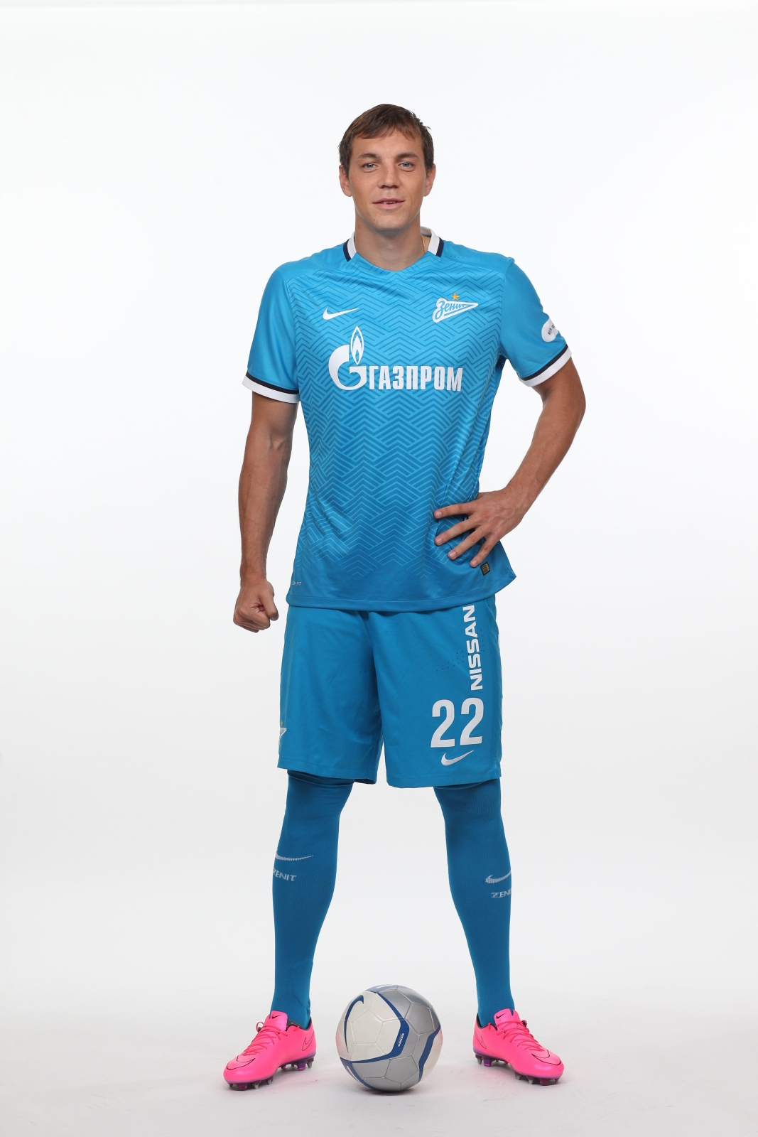 Фотосессия футболистов и тренеров основного состава ФК «Зенит» сезона 2015/2016