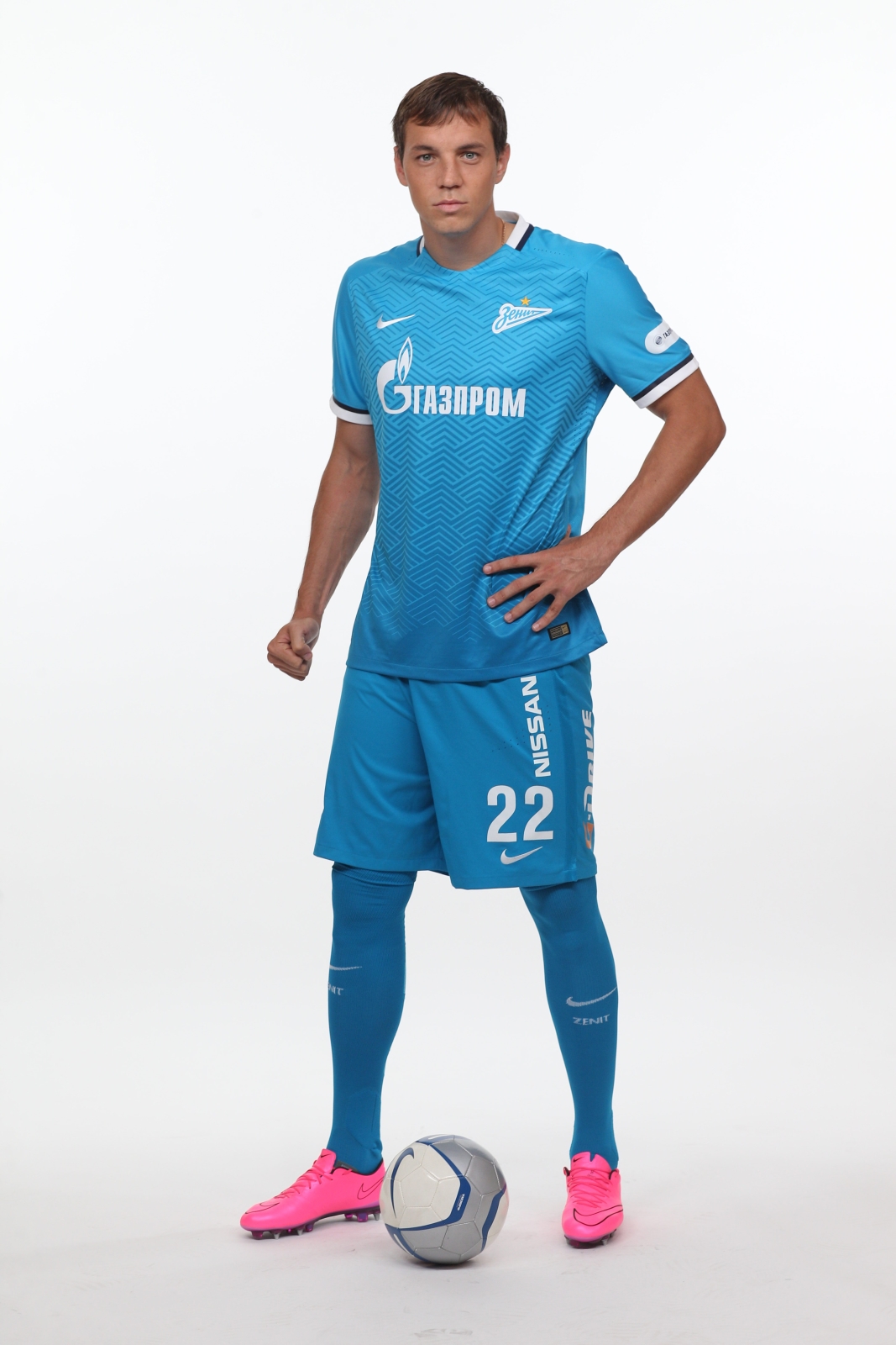 Фотосессия футболистов и тренеров основного состава ФК «Зенит» сезона 2015/2016