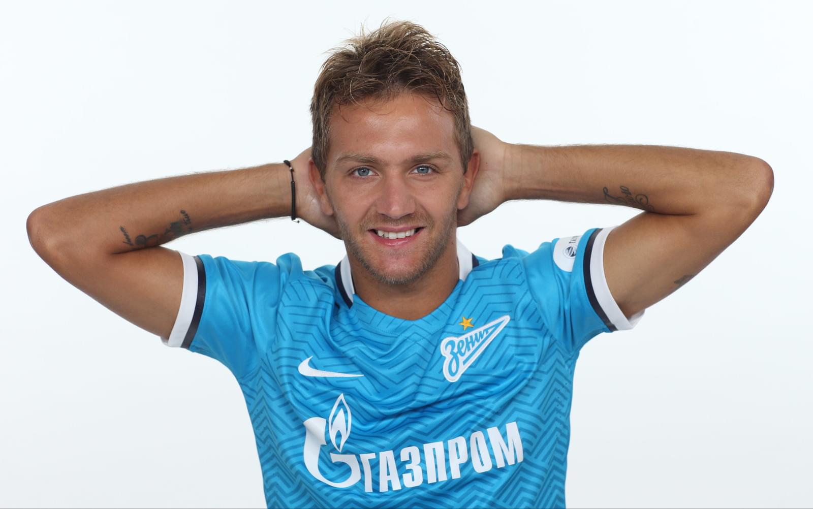 Фотосессия футболистов и тренеров основного состава ФК «Зенит» сезона 2015/2016