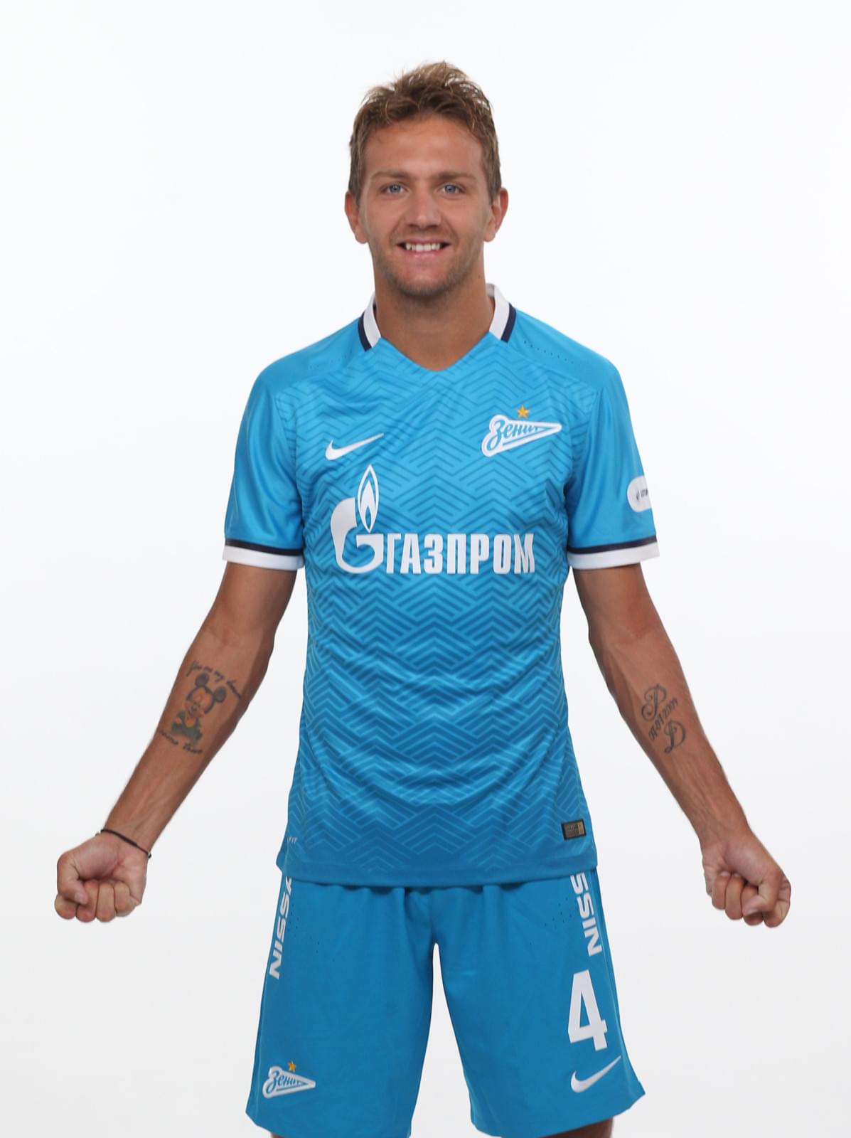 Фотосессия футболистов и тренеров основного состава ФК «Зенит» сезона 2015/2016