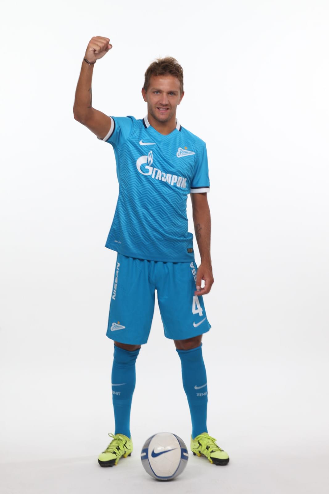 Фотосессия футболистов и тренеров основного состава ФК «Зенит» сезона 2015/2016