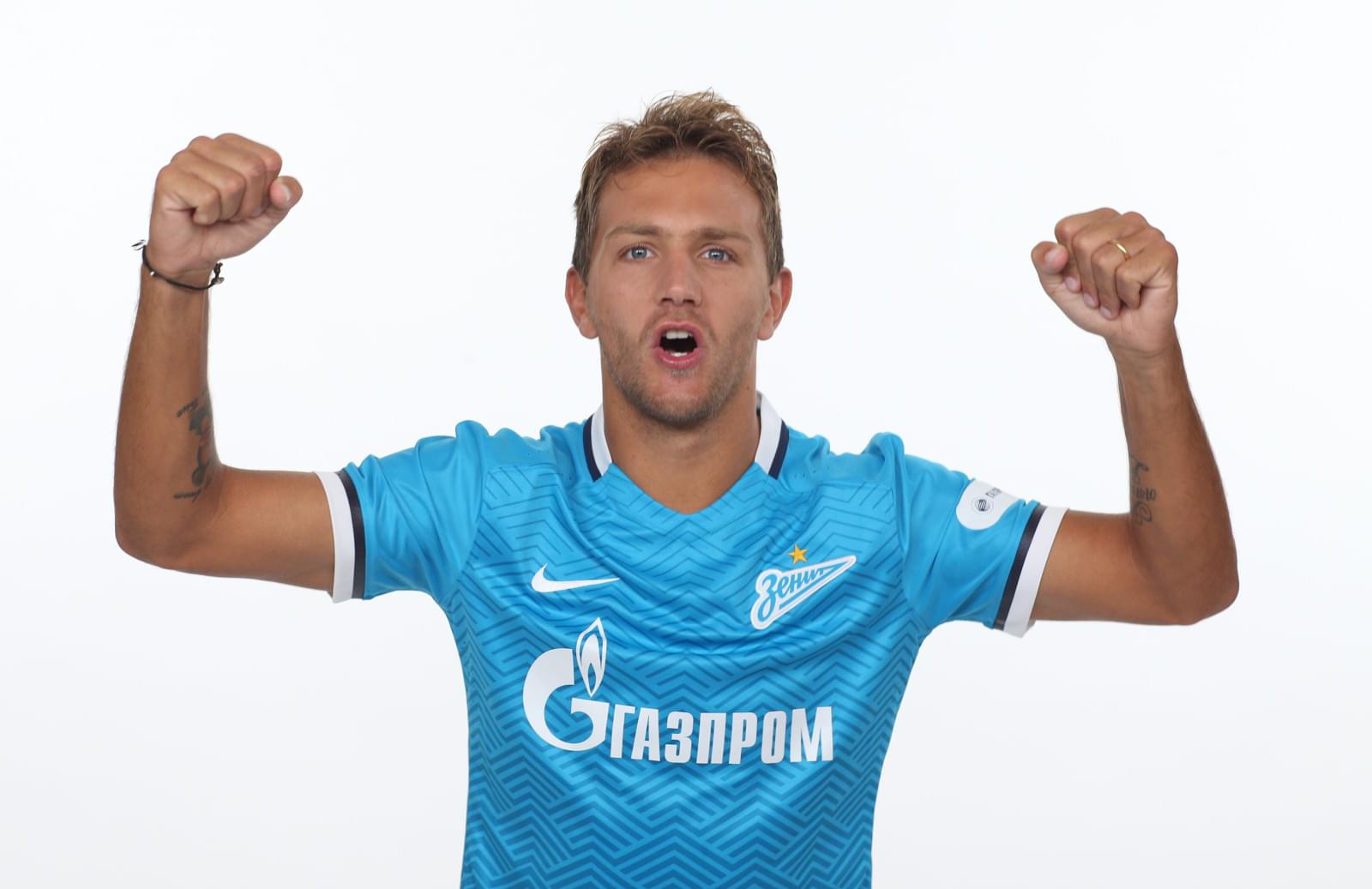 Фотосессия футболистов и тренеров основного состава ФК «Зенит» сезона 2015/2016