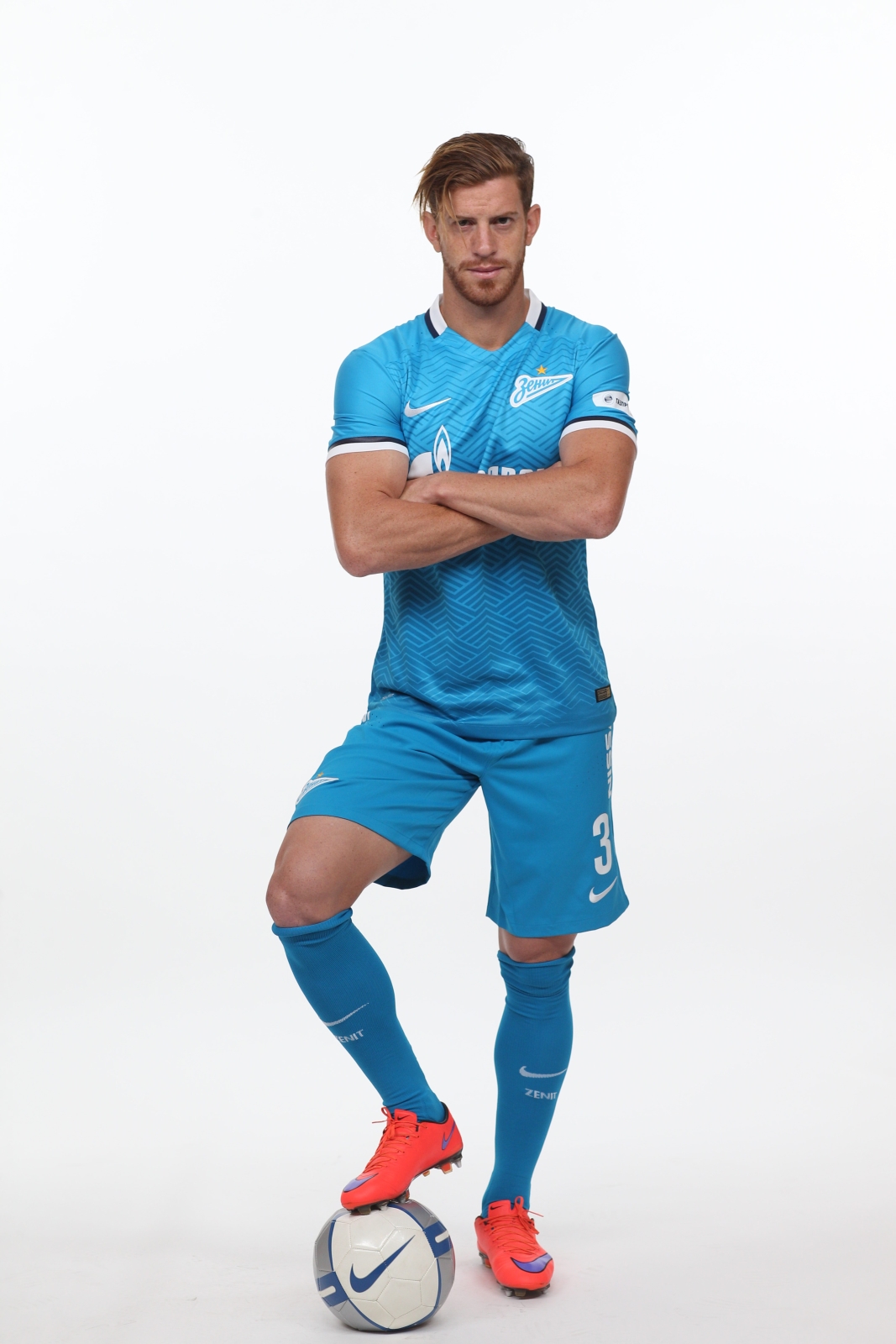 Фотосессия футболистов и тренеров основного состава ФК «Зенит» сезона 2015/2016