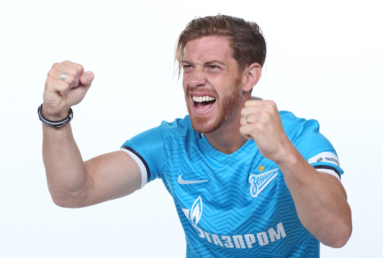 Фотосессия футболистов и тренеров основного состава ФК «Зенит» сезона 2015/2016