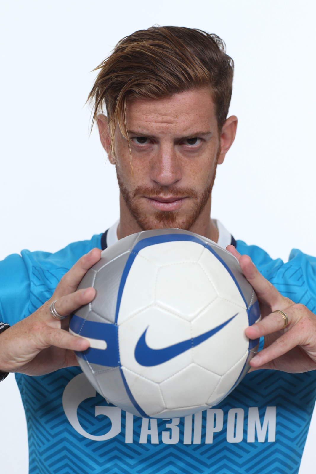 Фотосессия футболистов и тренеров основного состава ФК «Зенит» сезона 2015/2016