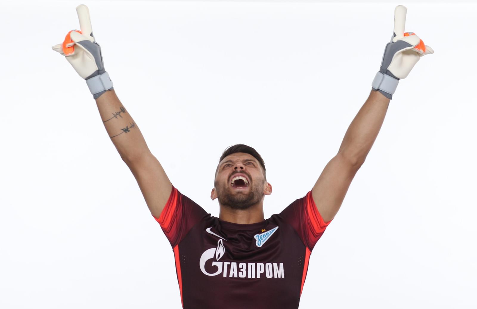 Фотосессия футболистов и тренеров основного состава ФК «Зенит» сезона 2015/2016