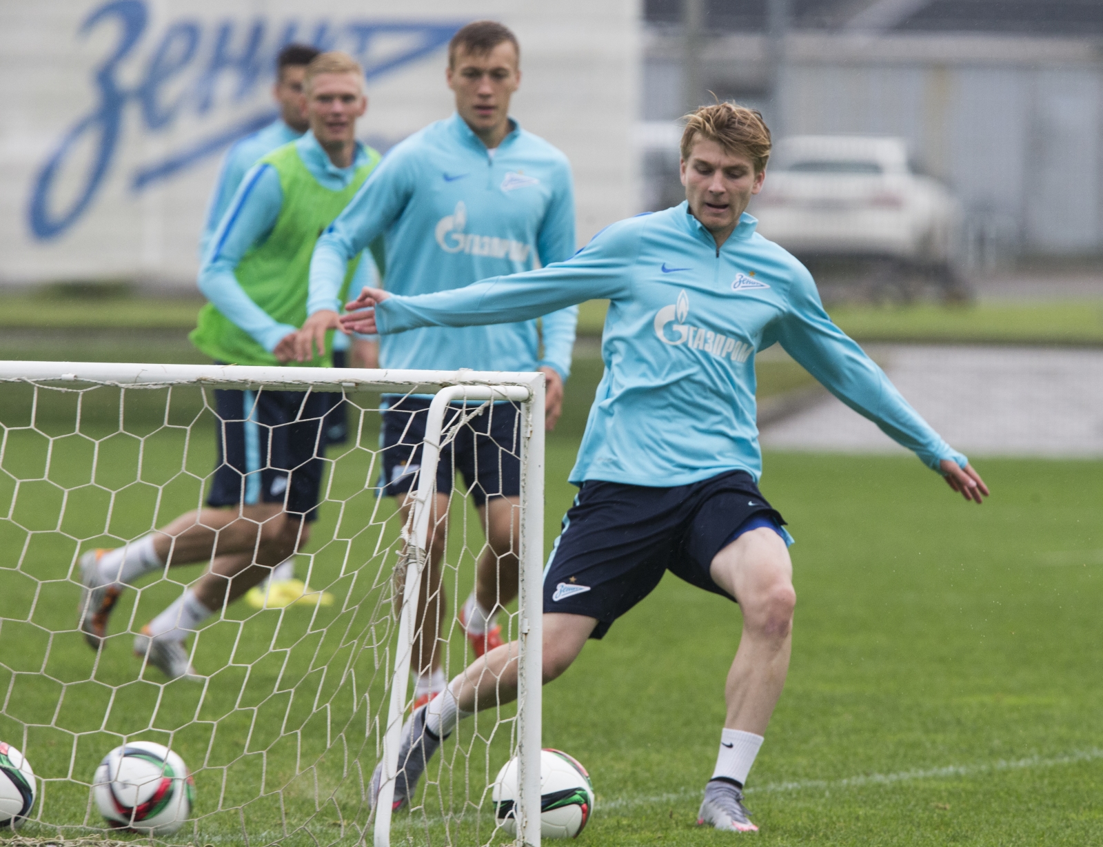 Открытая тренировка «Зенита» перед матчем с «Крыльями Советов»