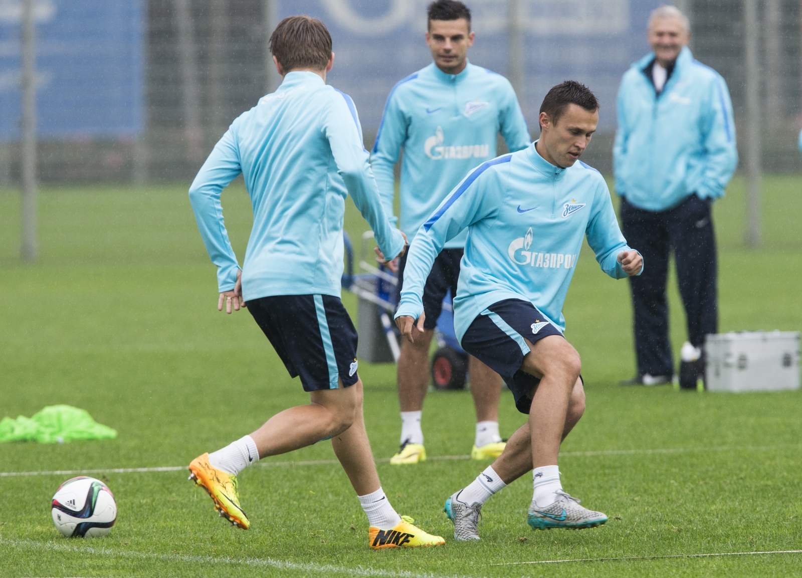 Открытая тренировка «Зенита» перед матчем с «Крыльями Советов»