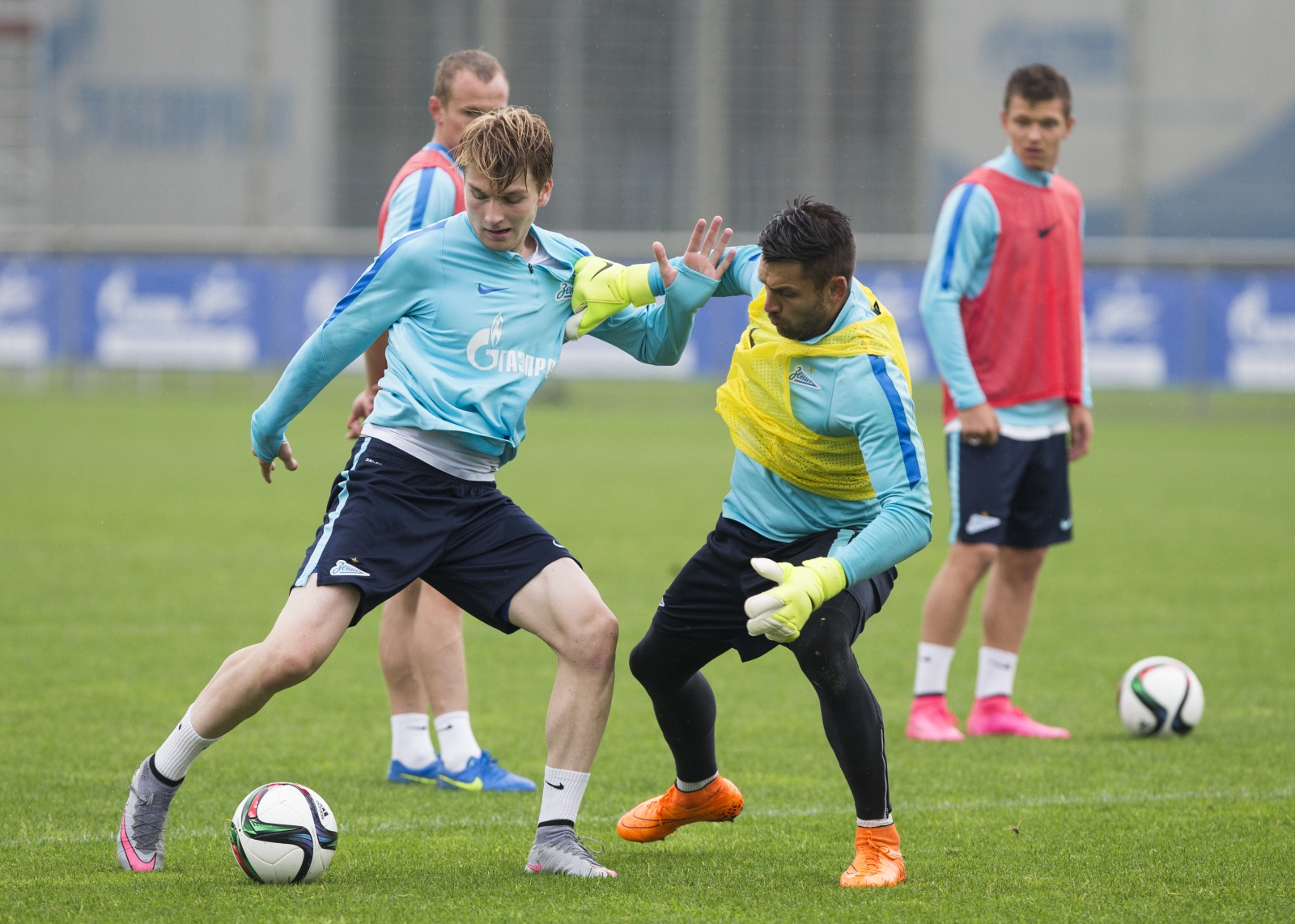 Открытая тренировка «Зенита» перед матчем с «Крыльями Советов»