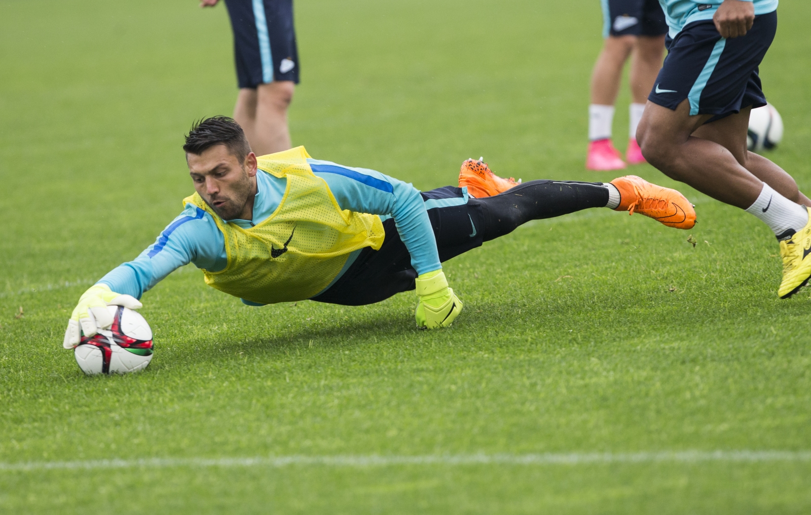 Открытая тренировка «Зенита» перед матчем с «Крыльями Советов»