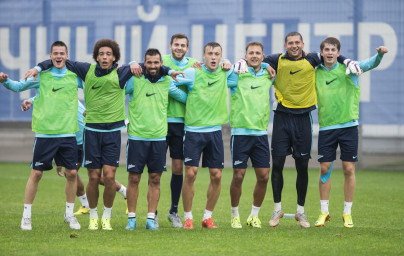 Открытая тренировка «Зенита» перед матчем с «Крыльями Советов»