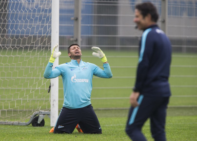 Открытая тренировка «Зенита» перед матчем с «Крыльями Советов»