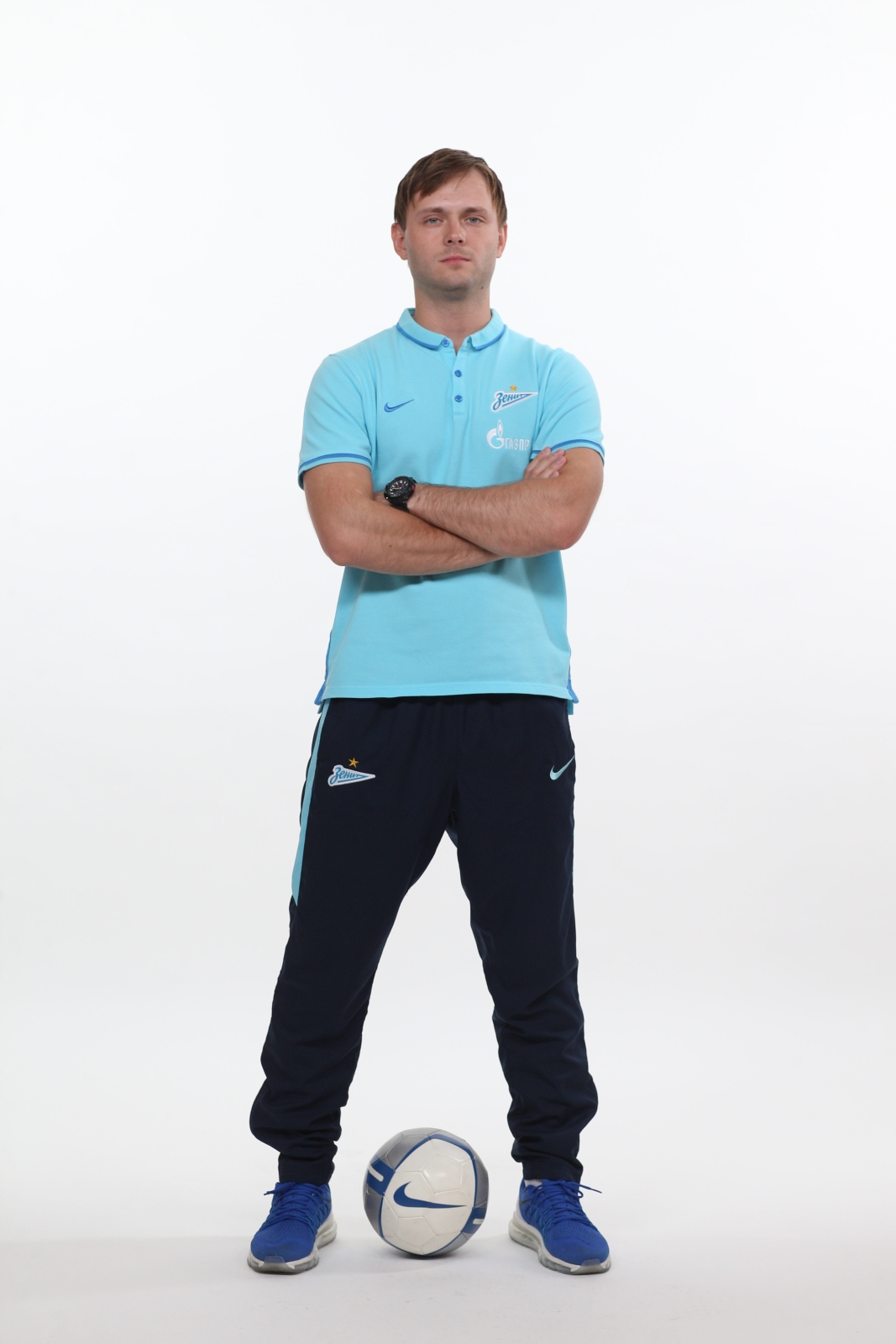 Фотосессия футболистов и тренеров основного состава ФК «Зенит» сезона 2015/2016