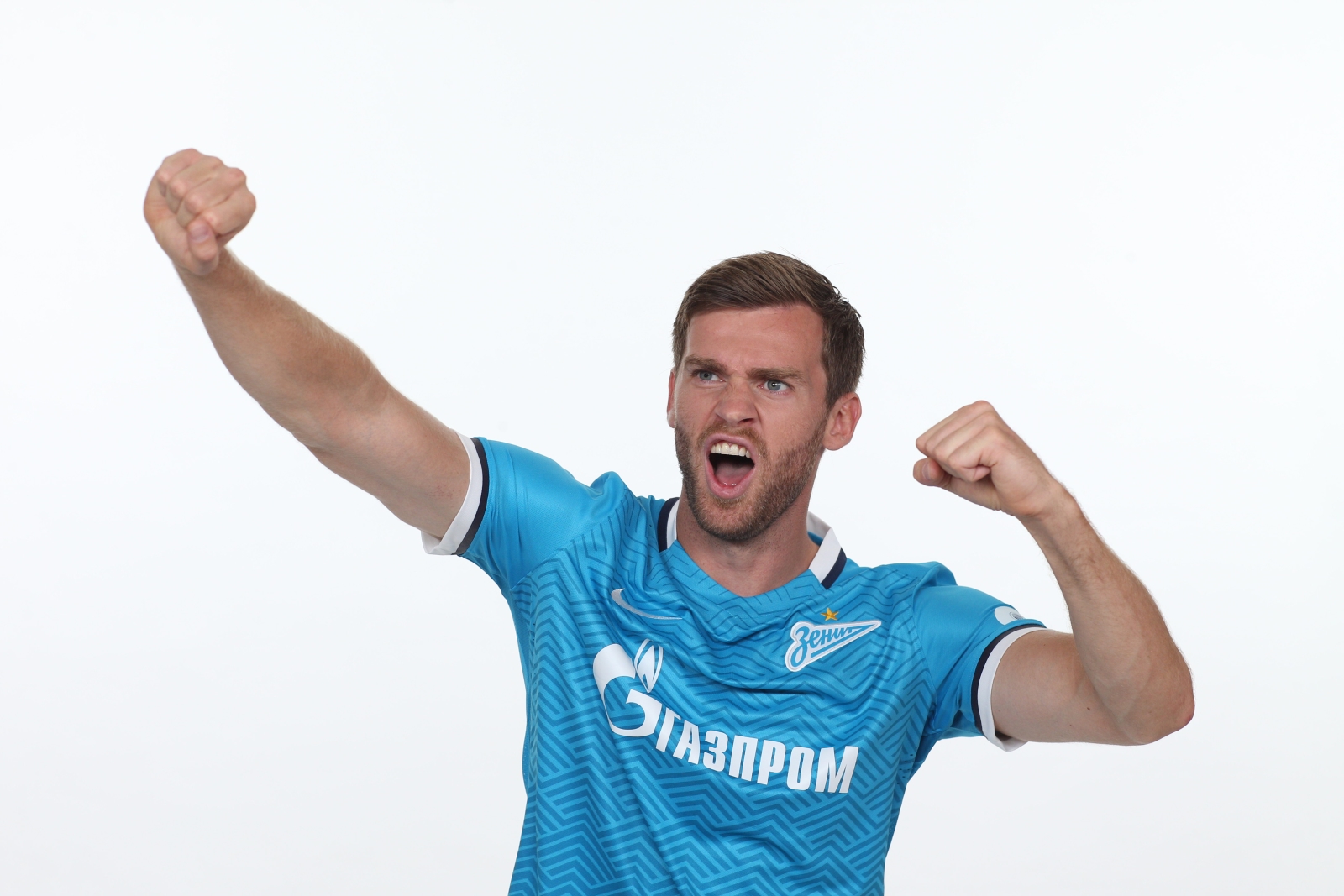 Фотосессия футболистов и тренеров основного состава ФК «Зенит» сезона 2015/2016