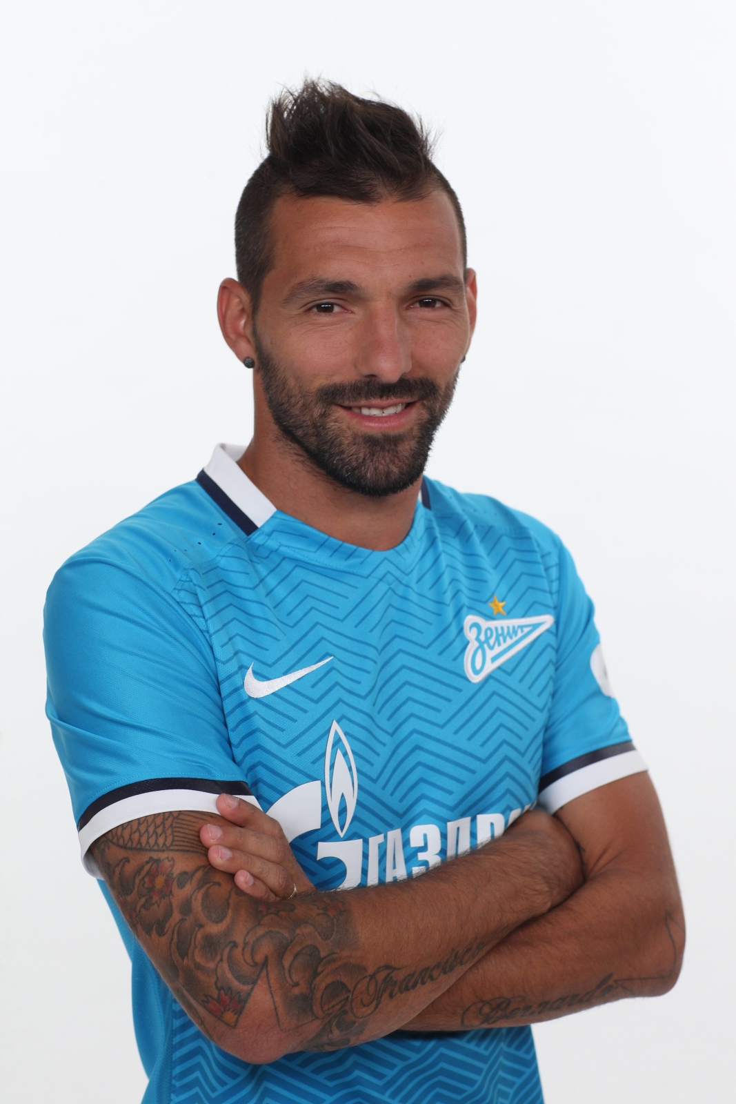 Фотосессия футболистов и тренеров основного состава ФК «Зенит» сезона 2015/2016