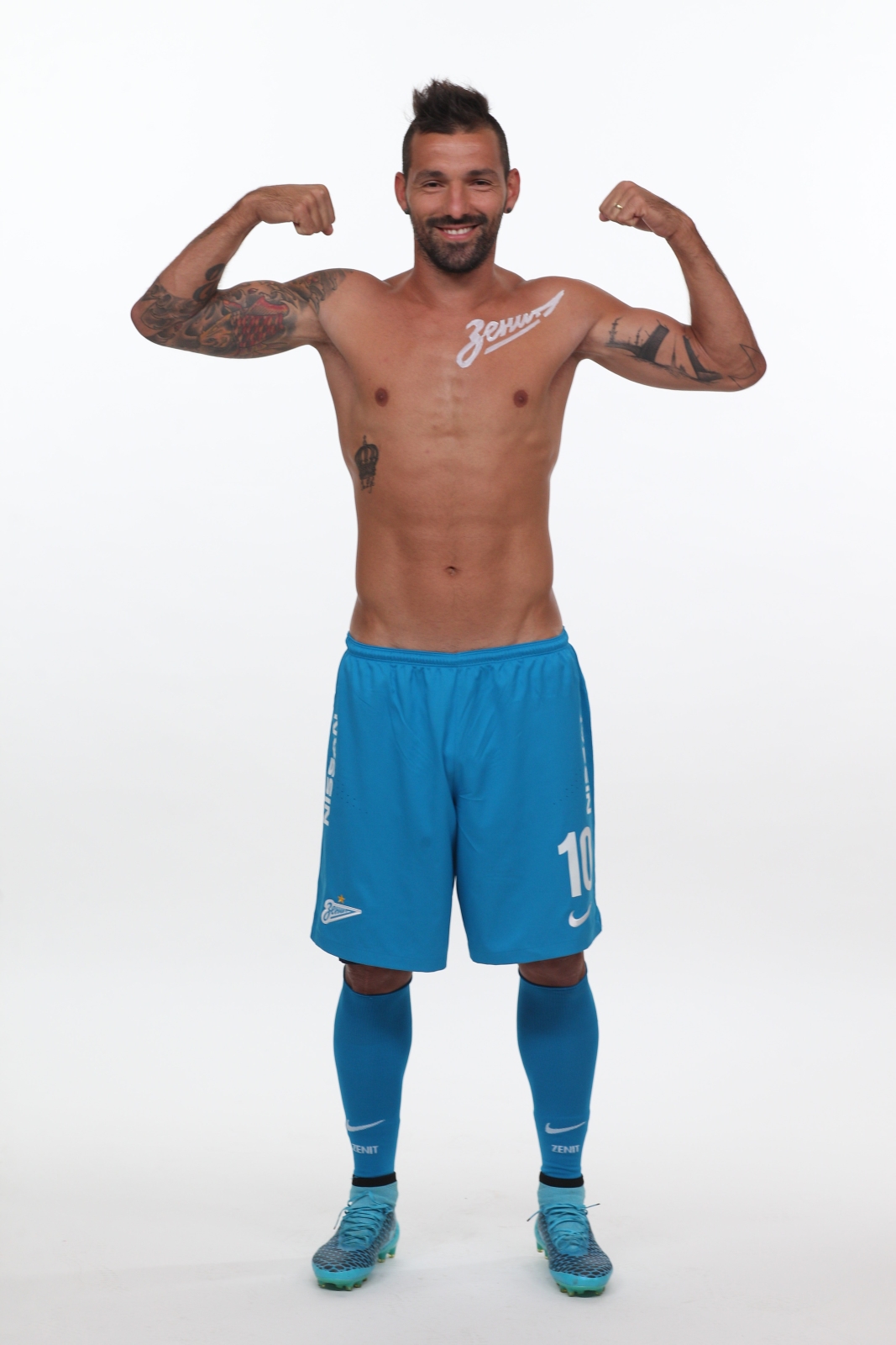 Фотосессия футболистов и тренеров основного состава ФК «Зенит» сезона 2015/2016