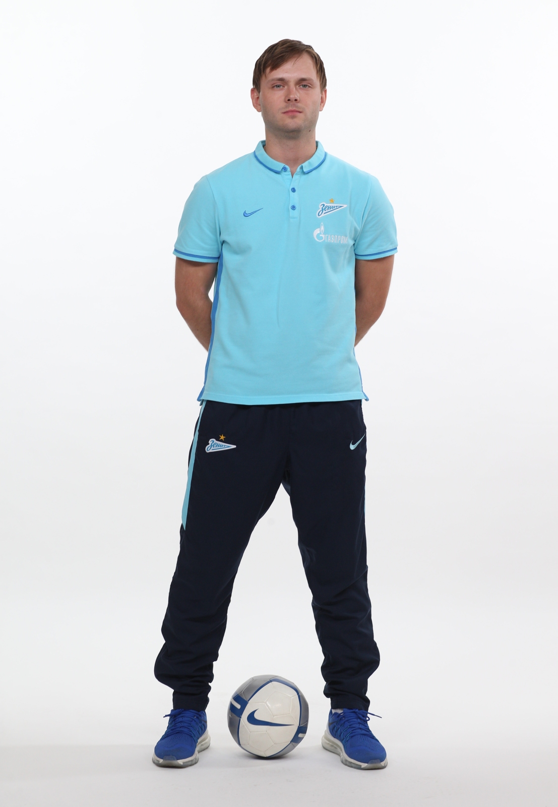 Фотосессия футболистов и тренеров основного состава ФК «Зенит» сезона 2015/2016