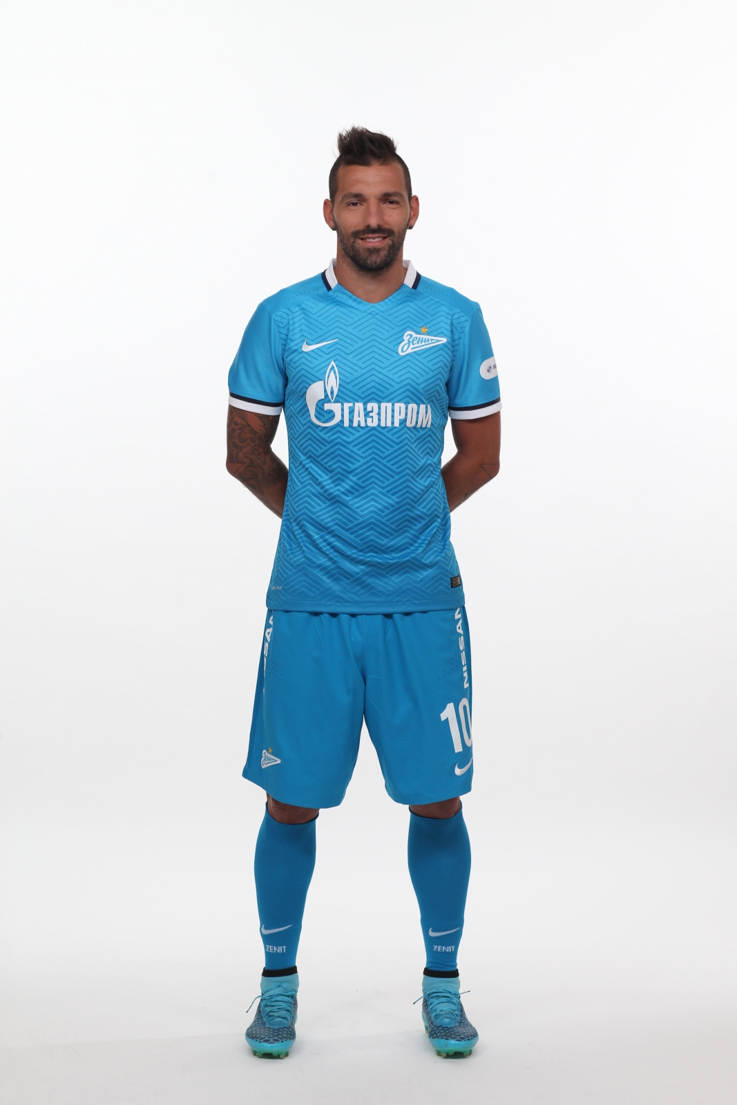 Фотосессия футболистов и тренеров основного состава ФК «Зенит» сезона 2015/2016