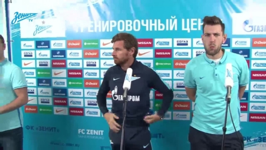 Брифинг Андре Виллаш-Боаша перед матчем с ЦСКА