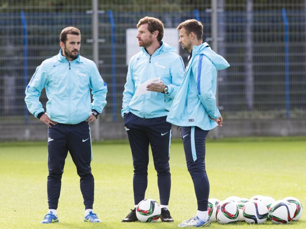 Открытая тренировка «Зенита» перед матчем с ЦСКА.