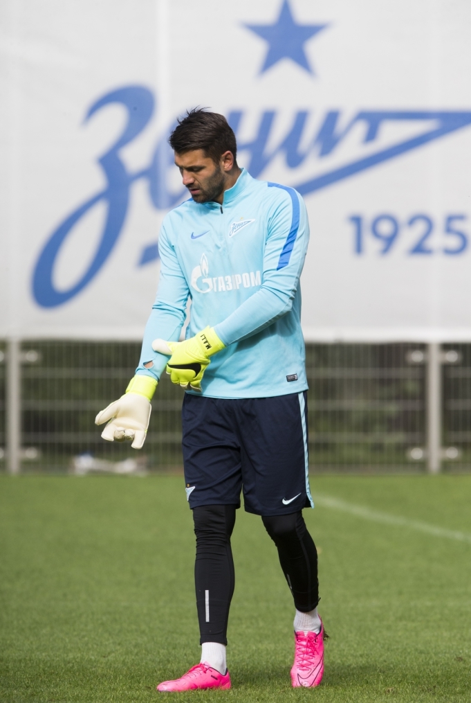 Открытая тренировка «Зенита» перед матчем с ЦСКА.