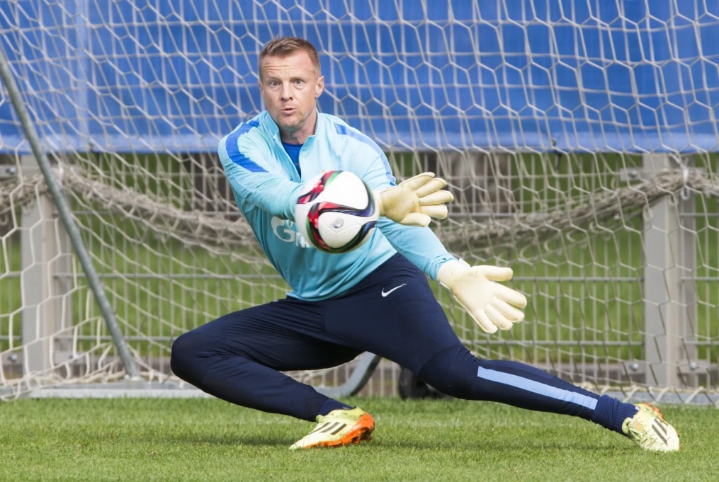 Открытая тренировка «Зенита» перед матчем с ЦСКА.